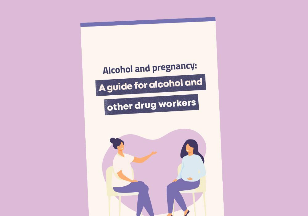 Brochure for alcohol and drug workers